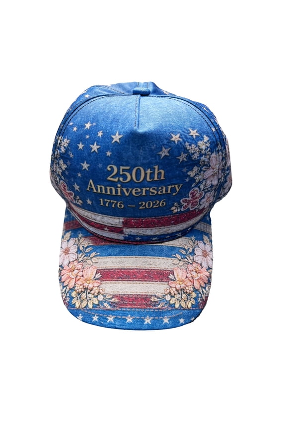 250th Anniversary USA Hat,Vintage Distressed Washable Patriotic Baseball Cap with USA Flag & 1776-2026 Digital Printed,Trucker Hat for Men Women,Spliced Color,B