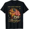 thumbnail image 1 of 250th Anniversary USA Patriotic 250 Years American 4th July T-Shirt, Comfortable Breathable Soft Tee, Men's 100% Cotton Graphic T-Shirt 180gsm, 1 of 5