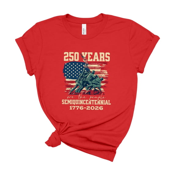 250th Anniversary USA Shirt, 1776–2026 Patriotic T-shirt for Men Women