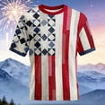 thumbnail image 1 of 250th Anniversary USA Shirt, 250 Years America Anniversary USA 250th Birthday 250 Anniversary Usa Flag Print 4th of July T-Shirt, 1 of 3