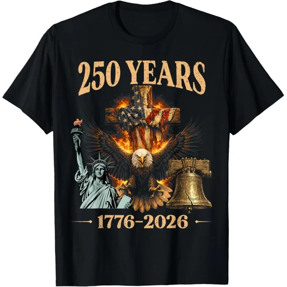 250th Anniversary USA Shirt, America 250 Years Celebration T-Shirt, Patriotic Unisex Tee