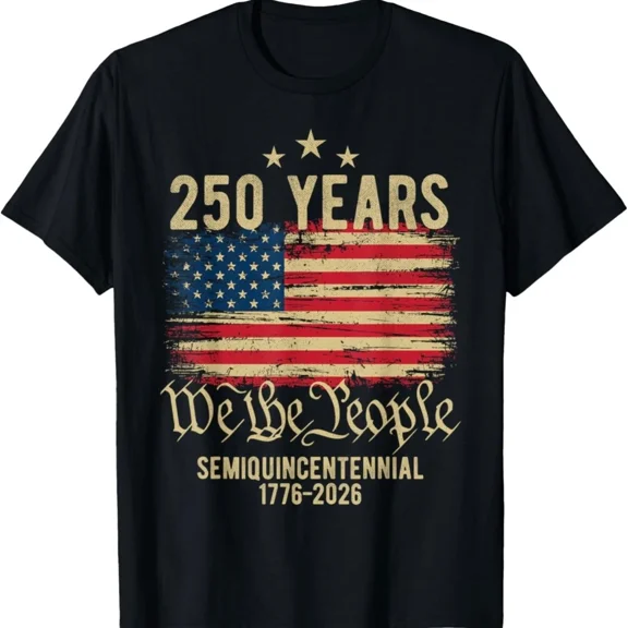 250th Anniversary USA Shirt, America 250 Years Celebration T-Shirt, Patriotic Unisex Tee