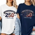 thumbnail image 1 of 250th Anniversary USA Shirt, Faux-Sequin Look 4th of July Shirt, America 250 TShirt, Patriotic Usa Shirts for Women, 1 of 7