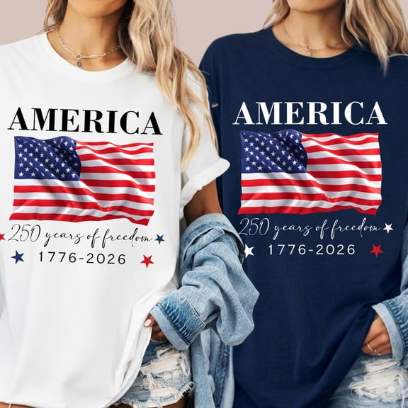 250th Anniversary USA Shirt, Fourth of July Shirts Women and Men, Patriotic Shirts for Women