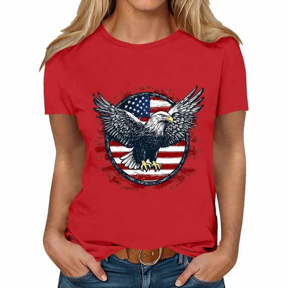 250th Anniversary USA Shirt for Women America 250 T-Shirts Short Sleeve Patriotic Memorial Day Tops 4th of July Gift Tee Tops