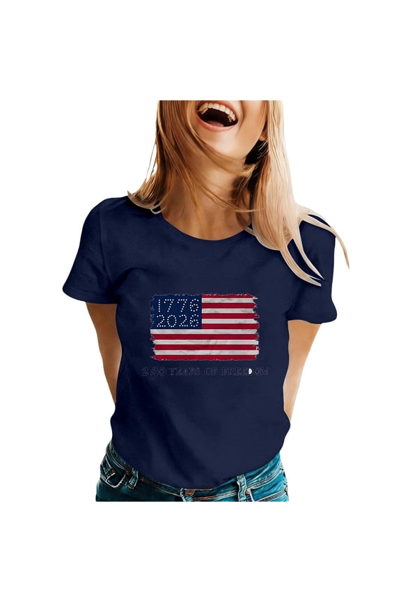 s Flag Vintage 250 Years American 1776 2026 250th USA Birthday T-Shirt