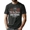 thumbnail image 1 of 250th Anniversary USA Shirts For Men American Flag T-Shirt 4th Of July Shirt 250 Years Birthday Patriotic Tops, 1 of 5