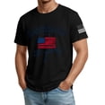 thumbnail image 1 of 250th Anniversary USA Shirts for Men American Flag T-Shirt 4th of July Shirt 250 Years Birthday Patriotic Summer Casual Tops,Black,XL, 1 of 4