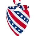 thumbnail image 1 of 250th Anniversary Usa 4th of July Dog Bandanas, American Flag Dog Outfit, Summer Triangle Reversible Memorial Day Independence Day Patriotic Scarf for Big Boy and Girl Dogs, 1 of 5