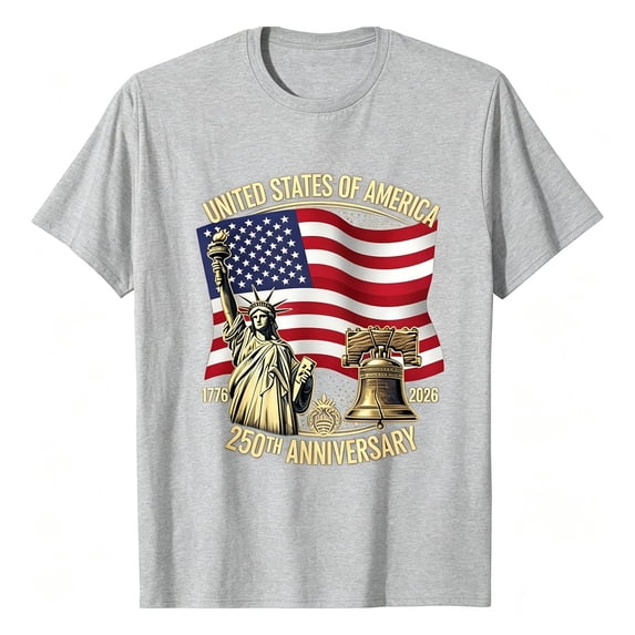 250th Anniversary Usa Kids 250th Anniversary Usa Patriotic Short Sleeve T Shirt Top 4th Of July Celebration Fashion T Shirts for Boys and Boys Girlss