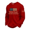 thumbnail image 1 of 250th Anniversary Usa Shirt Waffle Long Sleeve Men's Shirts Usa Flag America 250 Merchandise for Celebrate 250 Year American Anniversary Patriotic Shirts, 1 of 2
