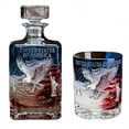 thumbnail image 1 of 250th Anniversary Whiskey Bottle & Whiskey Glasses, US 250th Anniversaries Liquor Decanter, Liquor Bottle Collectibles - 1776-2026 Patriotic Glass Set, Father's Day Glass Drink Dispenser Gift, 1 of 9