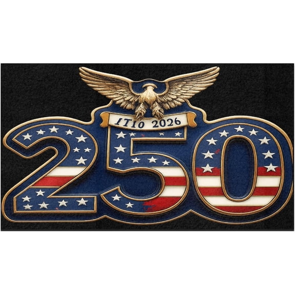 250th Anniversarys United States 250th US 4th of July 2026 Rugs for Entrance