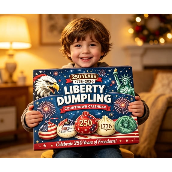 250th Independence Day Mystery Advent Calendar Bun Advent Calendar Dumpling Squishies, Colorful Dumplings Stress Balls Fidget Sensory(12 Dumplings)