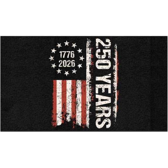 250th Years Anniversaryy USAA 1776-2026 Mat for Door