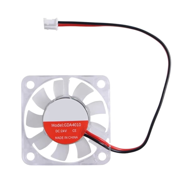 2510 3010 4010 Cooling Fan Brushless 3D Printer Part Coolers Blower Plastic Fan Hydraulic Cooling Fan 12V/24V XH2.54-2P