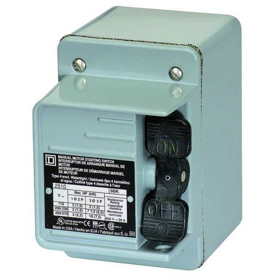 Square D 2510KW2H Manual Switch