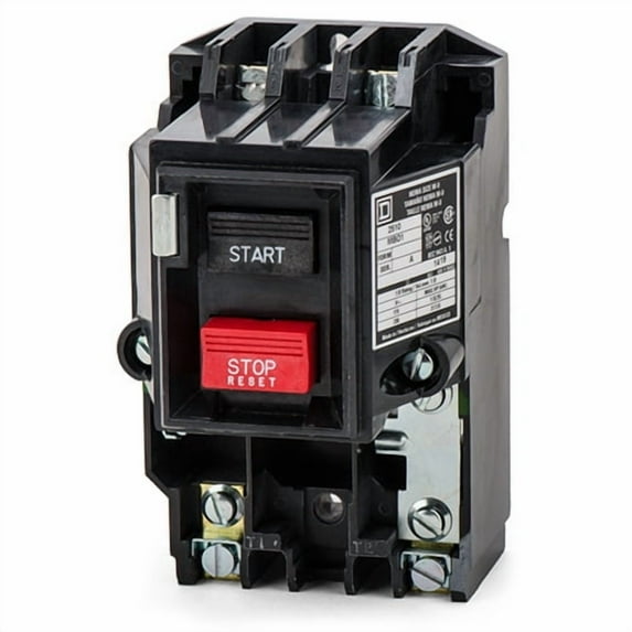 2510MBO1 Square D Co Class 2510 Motor Starter 2 pole 1 phase 600V 18A