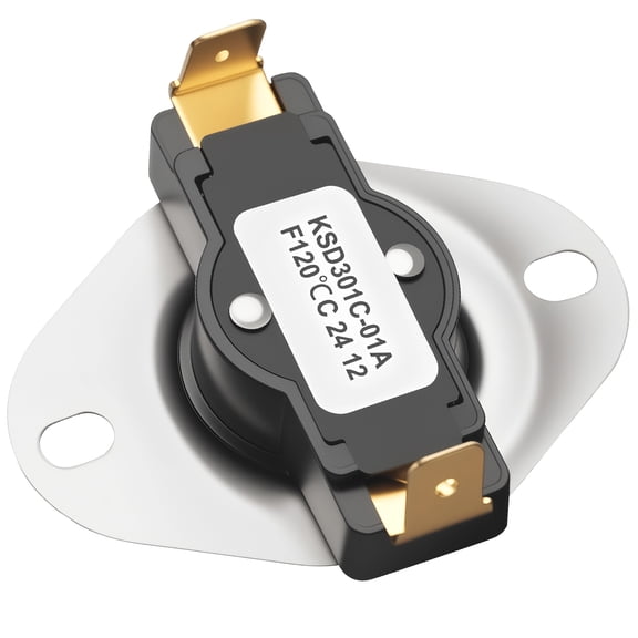 2511F002-201 Disc Thermostat Switches Normally Open Furnaces Temperature Limit Switches for Fireplaces Blower Fan