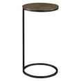 thumbnail image 1 of 25259-Uttermost-Brunei - Accent Table-24 Inches Tall and 12.5 Inches Wide-Aged Black/Antique Gold Finish, 1 of 5