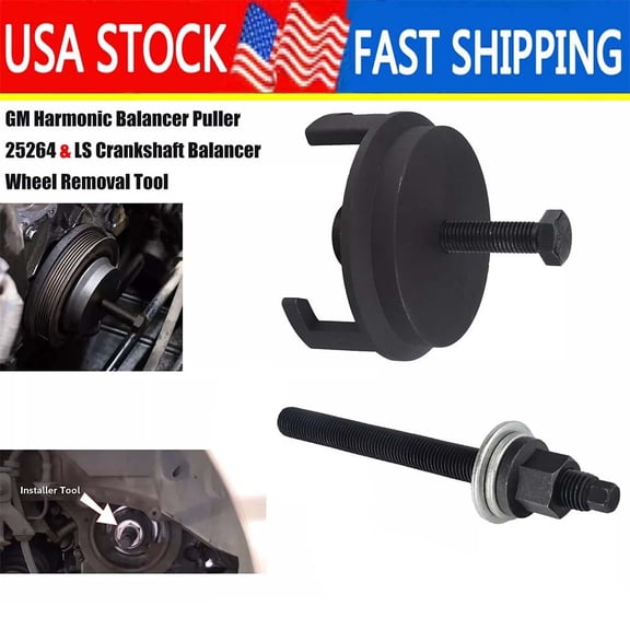 25264 Harmonic Balancer Puller & Installer Tool Set For GM LS1 LS2 LS3 LS4 LSX