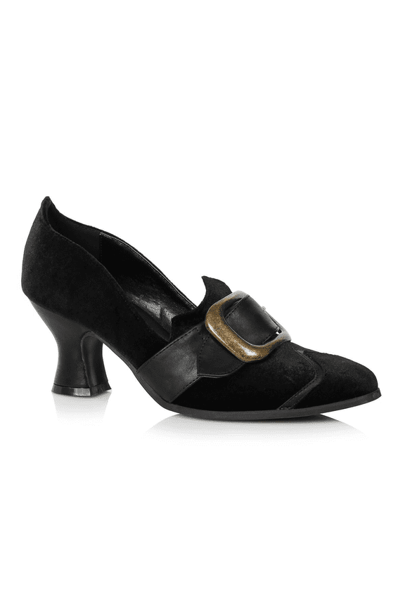 253-SOLSTICE, 2.5" Heel Adult Witch Shoes with Buckle