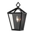 thumbnail image 1 of Millennium Lighting Arnold 1 Light Outdoor Wall Sconce Powder Coat Black Black, 1 of 3