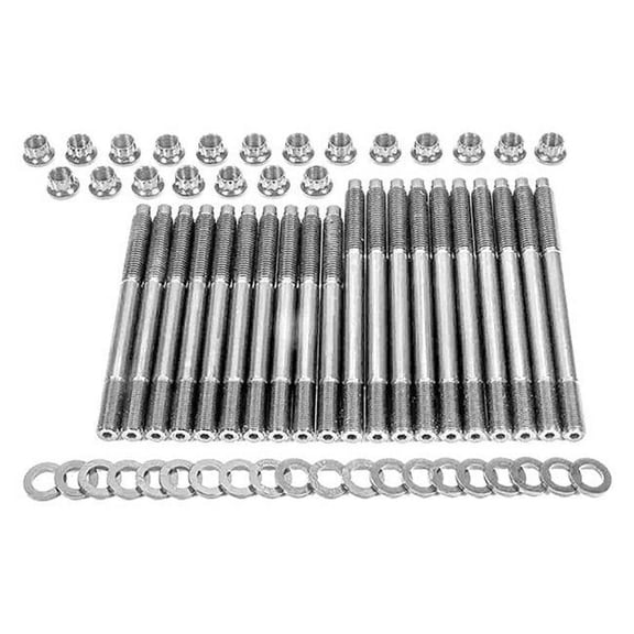 254-4302 12 Point Head Stud Kit for Small Block Ford 351 SVO & Fontana