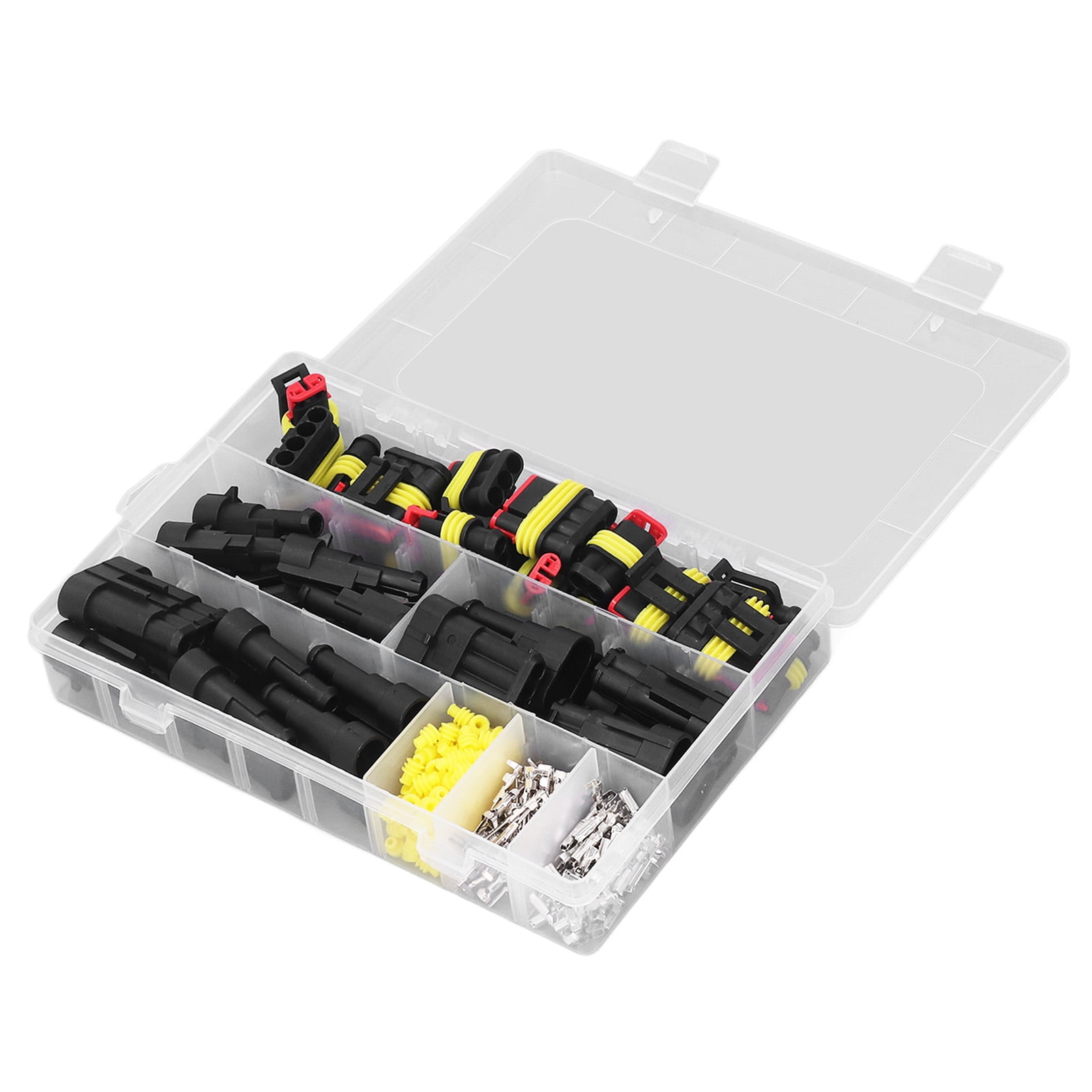 254 Pieces Automotive Connector Plug Kit Waterproof Waterproof Car Butt ...