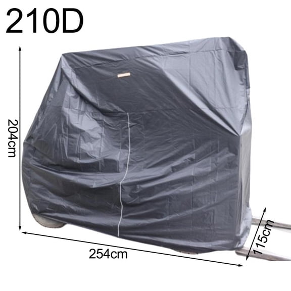 254 x 115 x 204cm Oxford cloth forklift cover: waterproof, dustproof, sunscreen