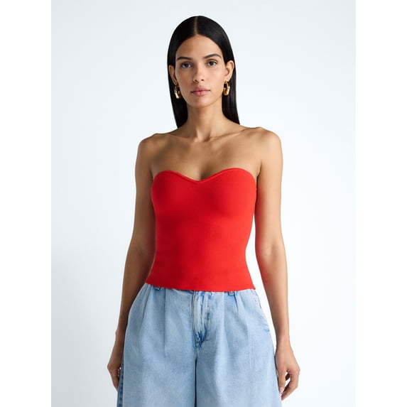 Devil Wears Prada Scoop Collection Women’s Tube Top, Sizes XS-4X