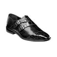 thumbnail image 1 of 25458 Stacy Adams Leather Shoes Toscano Double Monk Strap Black Navy, 1 of 8