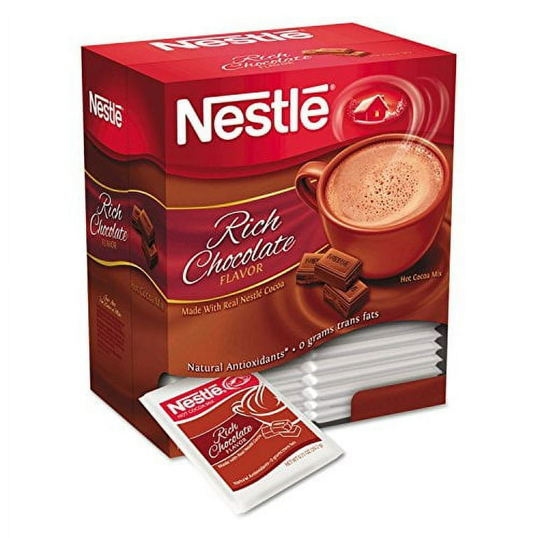 Hot Cocoa Mix, Rich Chocolate, 0.71 oz Packets, 50/Box, 6 Box/Carton Hot Cocoa Mix, Rich Chocolate, 0.71 oz Packets, 50/Box, 6 Box/Carton