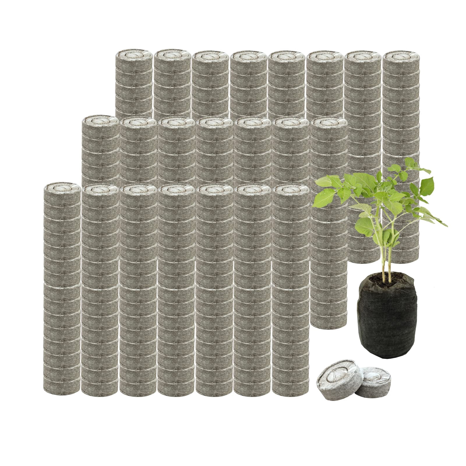 255 Pcs 30mm Peat Pellets Seed AIS1 Starter Soil,Compressed Seed ...