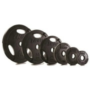 255 lb. Olympic Weight Plate Set, Urethane Interlocking (Commercial Quality) by Troy Barbell
