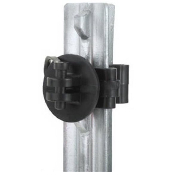 2550-25 T-Post Pinlock Insulator- Black