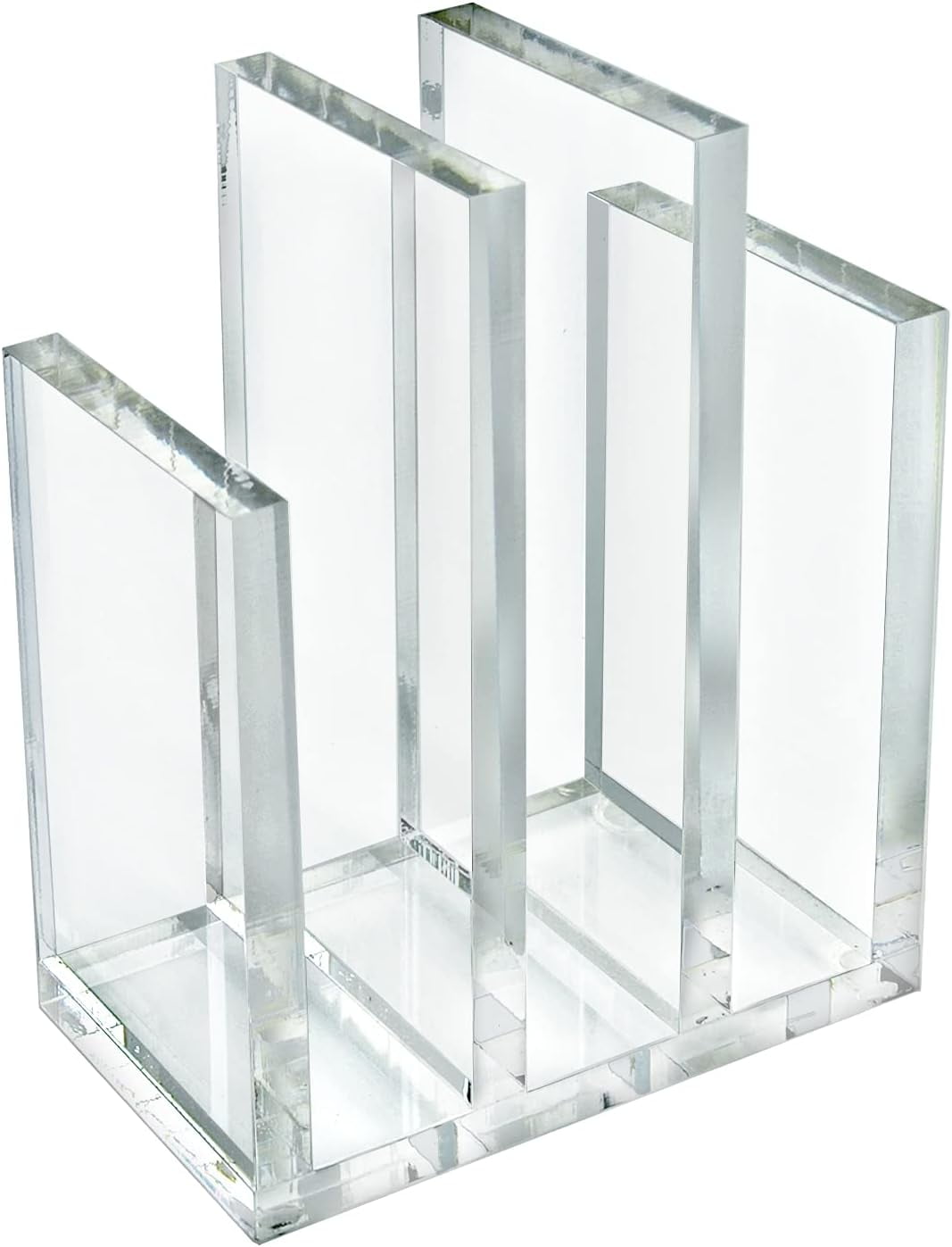 255035 Clear Bookend And Desk File Sorter File Folder Holder For Office