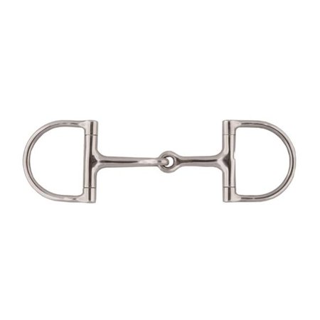 25544-4-3-4 Jointed Mouth Dee Ring Snaffle Bit - 4.75 in.