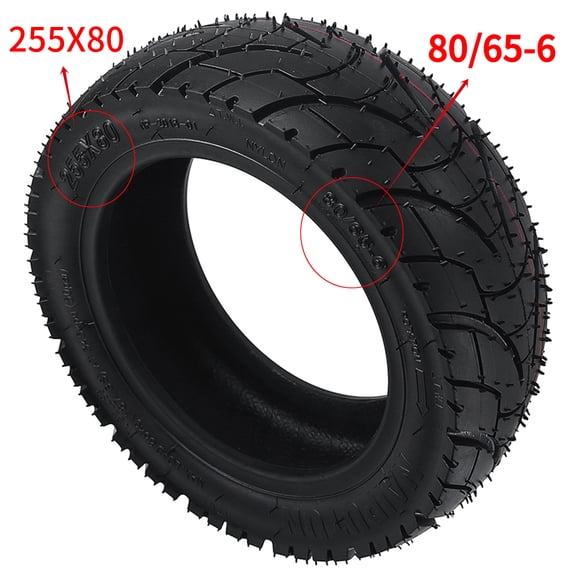 255x80 vacuum Tire For Electric Scooter Zero's Inner And Outer Tires 10x Dualtron KuGoo M4 upgraded Version 10 Inch 80/65-6
