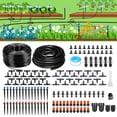 thumbnail image 1 of 256 Ft Automatic Drip Irrigation System Kit for Greenhouse, Yard, Plant and Lawn, With 1/2 In Hose, 1/4 In Distribution Tubing and Accessories, 1 of 8