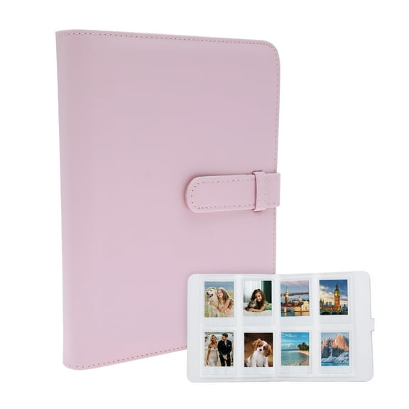 256 Pockets Mini Photo Album for 2.36x3.54in Film Large Capacity Portable Photo Album Book for Boy Girl Birthday Wedding