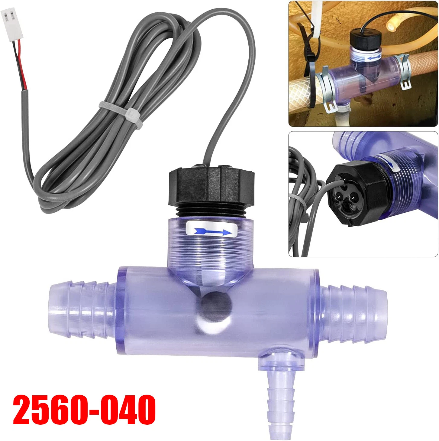 2560-040 Flow Switch for Sundance Spas,Jacuzzi Hot Tub,Sweetwater Spas Q-12DS-C2