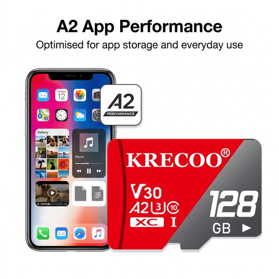 256GB 64GB 128GB Micro SDXC Card U3 V30 Class 10 for Dash Cam Security Camera