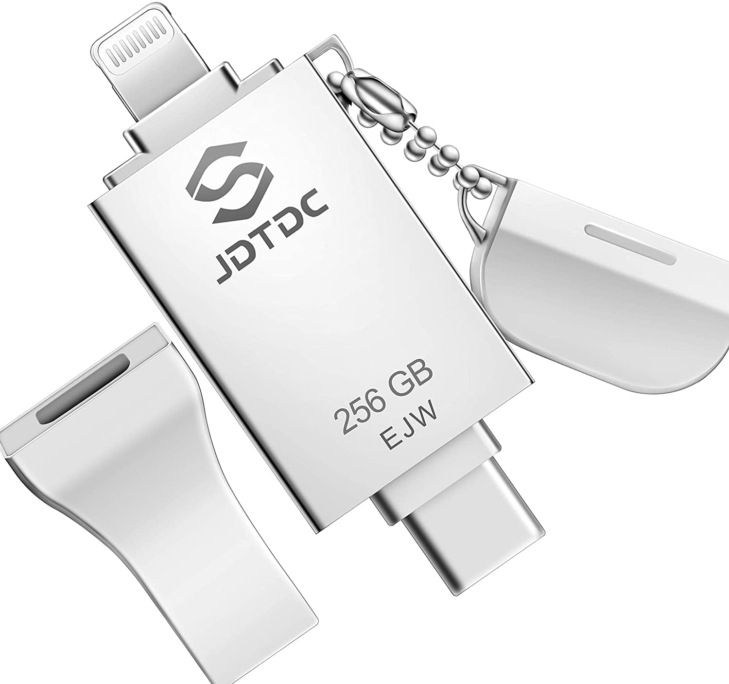 Clé USB 256 Go pour iPhone【Certifié MFI】 Patianco Cle USB iPhone iPad 3 en  1 Photostick Flah Drive Stockage pour iOS Mémoire Stick Pendrive pour OTG
