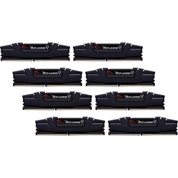 G.SKILL Ripjaws V Series 256GB (8 x 32GB) DDR4 2666 (PC4 21300) Desktop Memory Model F4-2666C18Q2-256GVK