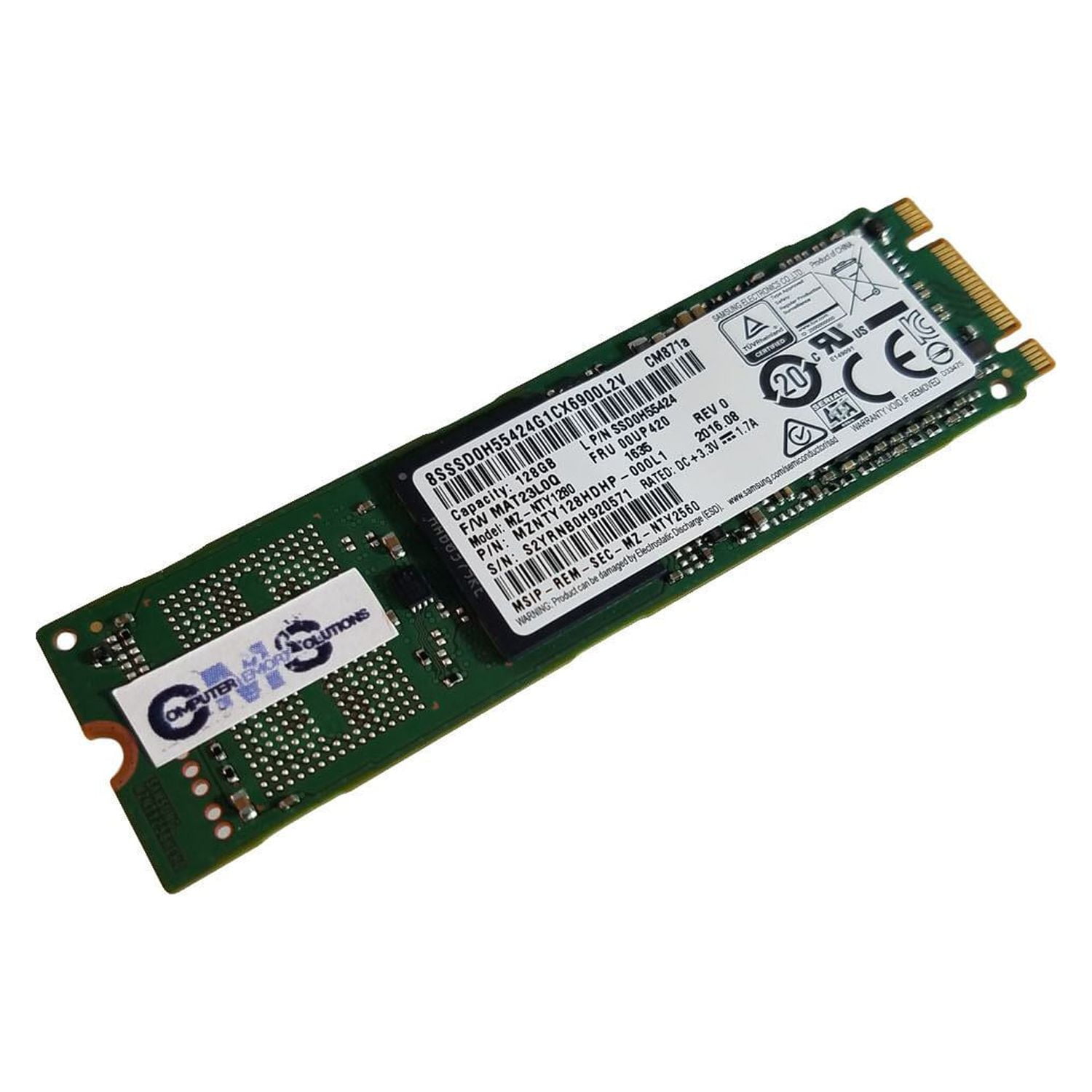 256GB Internal SSDNow M.2 SATA 6Gbps Compatible Lenovo ThinkPad X1