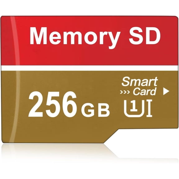 256GB Micro SD Card, Gaming Plus, MicroSDXC Memory Card for Nintendo-Switch 1, Security Camera, 4K Video Recording, UHS-I A1 U3 V30 C10, up to 100MB/s, with Adapter.