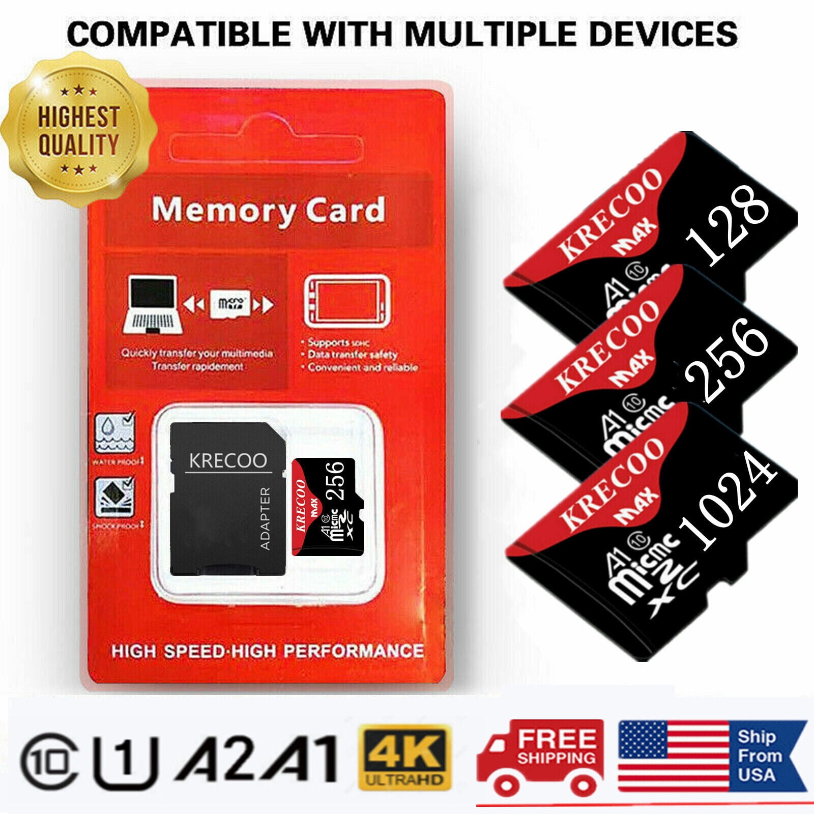 256 GB Memory Cards