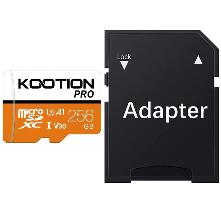 256GB TF Card microSDXC Memory Card V30 U3 Memory Card with