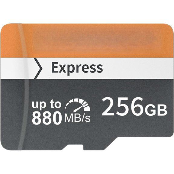 256GB microSD Express Card, Up to 880MB/s Read & 600MB/s Write Memory Card, Ultra- Performance for 2, ROG Ally, Steam Deck, Gaming, 4K/8K Video and Pro Cameras